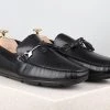 ATESBER By Inc5 DRIVING SHOES-BLACK