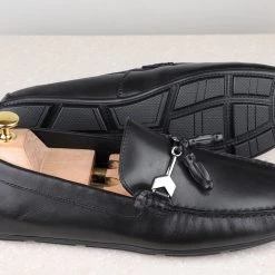 ATESBER By Inc5 DRIVING SHOES-BLACK