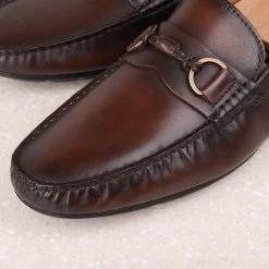 ATESBER By Inc5 MEN DRIVING SHOES-COFFEE