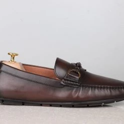 ATESBER By Inc5 MEN DRIVING SHOES-COFFEE