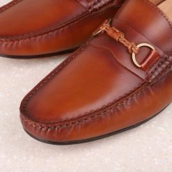 ATESBER By Inc5 MEN DRIVING SHOES-TAN