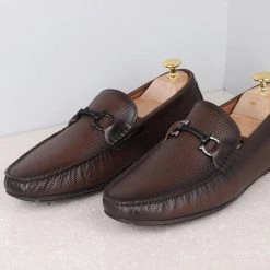 ATESBER By Inc5 MEN DRIVING SHOES-COFFEE