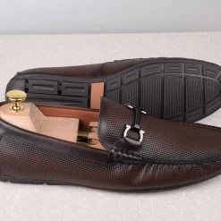 ATESBER By Inc5 MEN DRIVING SHOES-COFFEE