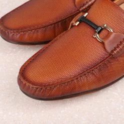 ATESBER By Inc5 MEN DRIVING SHOES-TAN