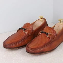 ATESBER By Inc5 MEN DRIVING SHOES-TAN
