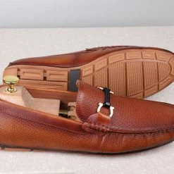 ATESBER By Inc5 MEN DRIVING SHOES-TAN