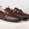 ATESBER By Inc5 DRIVING SHOES-COFFEE MEN