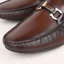 ATESBER By Inc5 DRIVING SHOES-COFFEE MEN