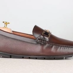 ATESBER By Inc5 DRIVING SHOES-COFFEE MEN