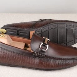 ATESBER By Inc5 DRIVING SHOES-COFFEE MEN