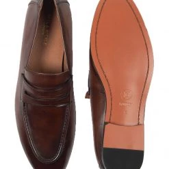 Heel & Buckle London Hazel Brown Penny Loafers 10 Heel & Buckle London Hazel Brown Penny Loafers