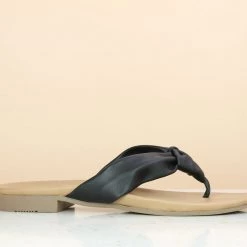 Inc.5 KNOTTED NAPA THONG - BLACK 8 Inc.5 KNOTTED NAPA THONG - BLACK