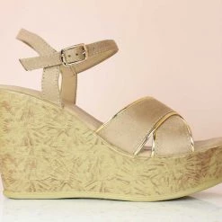 Inc.5 PLATFORM SANDAL-BEIGE