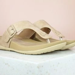 Inc.5 SALE COMFORT SMALL HEEL THONG-BEIGE