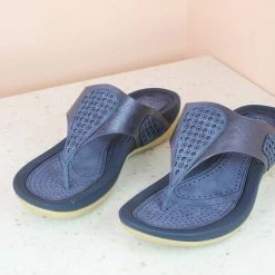 Inc.5 COMFORT THONG-NAVY BLUE