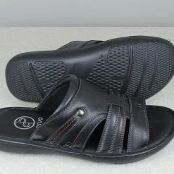 PRIVO By Inc5 LEATHER CROSS STRAP ONE TOE -SLIPPER