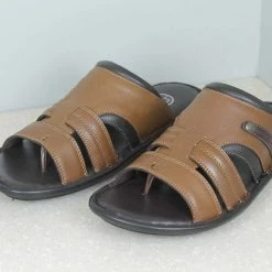 PRIVO By Inc5 LEATHER CROSS STRAP ONE TOE -SLIPPER