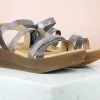 Inc.5 ELASTIC STRAP SANDAL-G.METAL SALE