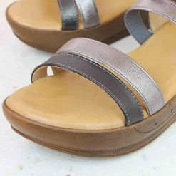 Inc.5 ELASTIC STRAP SANDAL-G.METAL SALE 9 Inc.5 ELASTIC STRAP SANDAL-G.METAL SALE