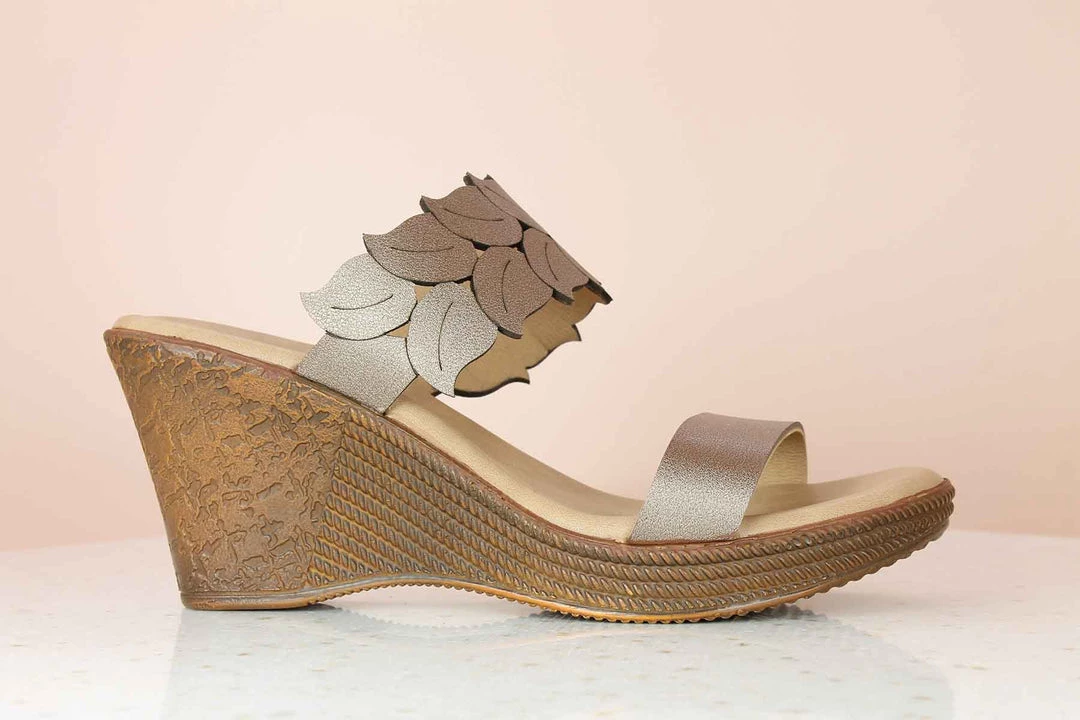 Inc.5 LEAF STRAP PLATFORM-ROSE GOLD SALE 4 Inc.5 LEAF STRAP PLATFORM-ROSE GOLD SALE