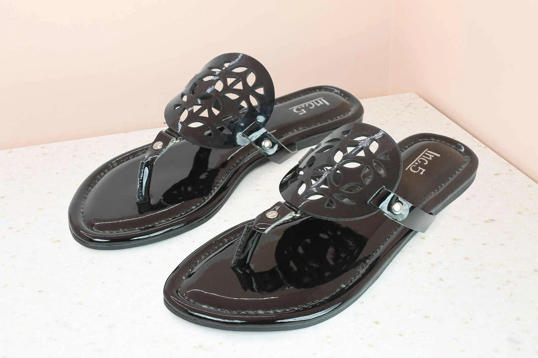 Inc.5 CUTWORK APPLIQUE THONG-P.BLACK 5 Inc.5 CUTWORK APPLIQUE THONG-P.BLACK