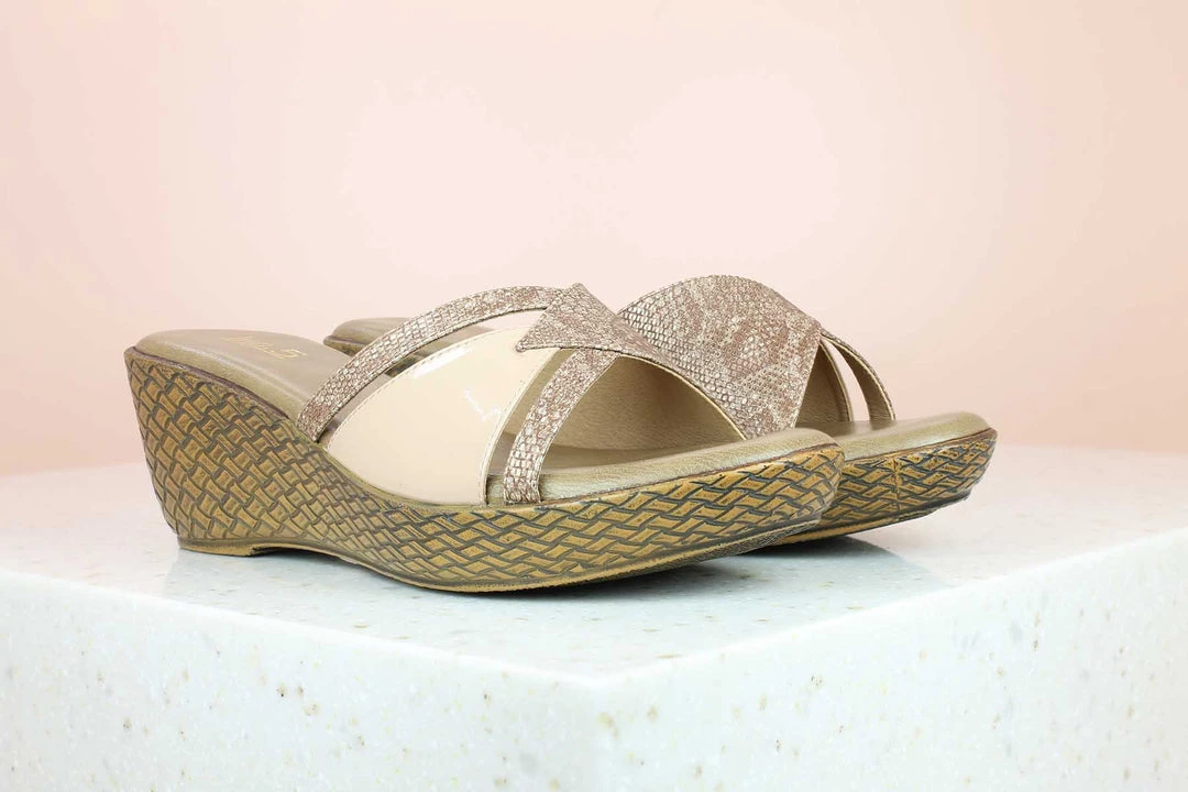 Inc.5 SALE V-CUT MULE PLATFORM-TAN 3 Inc.5 SALE V-CUT MULE PLATFORM-TAN