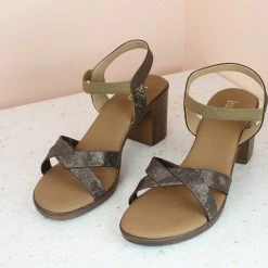 Inc.5 WRAP STRAP SANDAL-BROWN SALE