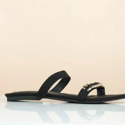 Inc.5 SALE SMALL BLOCK HEEL KOLHAPURI-BLACK