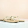 Inc.5 FLAT CASUAL THONG-GOLD WOMEN