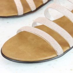 Inc.5 STRAPY PU FLAT MULE-BEIGE