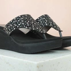 Inc.5 SALE PLATFORM THONG-GUN METAL