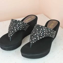 Inc.5 SALE PLATFORM THONG-GUN METAL