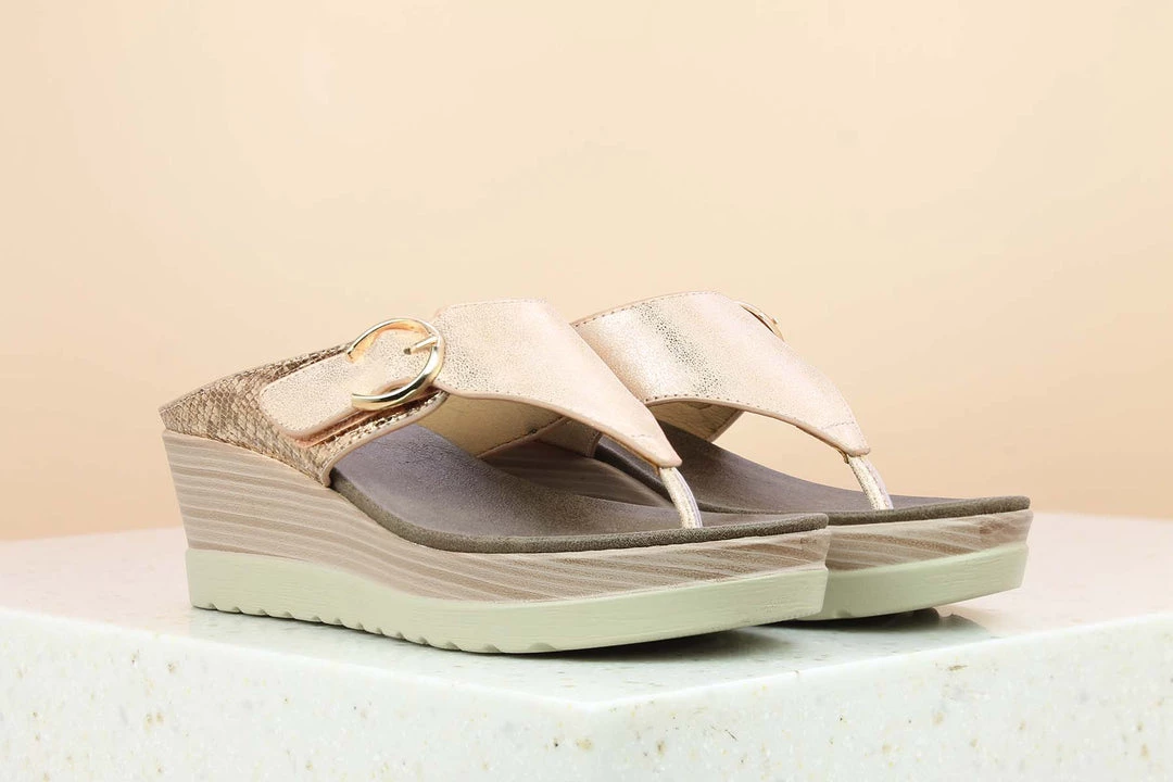 Inc.5 SALE PLATFORM COMFORT THONG - ROSE GOLD 3 Inc.5 SALE PLATFORM COMFORT THONG - ROSE GOLD