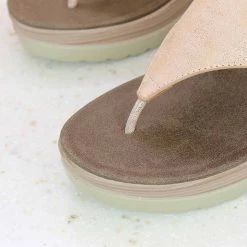 Inc.5 SALE PLATFORM COMFORT THONG - ROSE GOLD