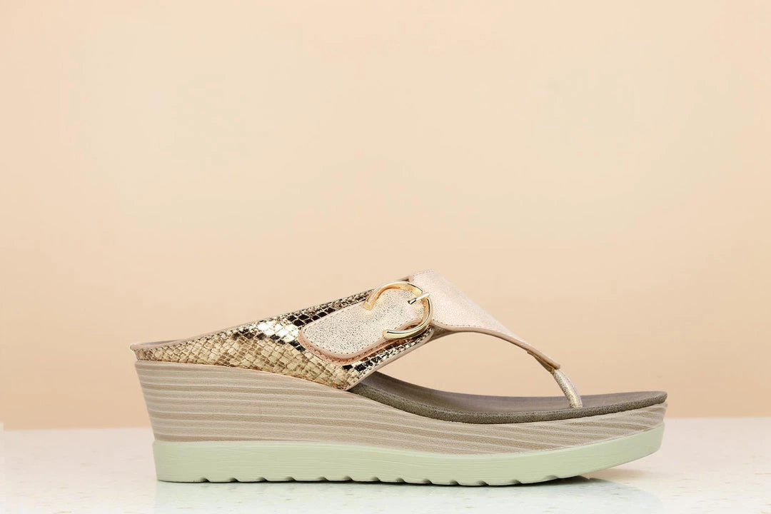 Inc.5 SALE PLATFORM COMFORT THONG - ROSE GOLD 5 Inc.5 SALE PLATFORM COMFORT THONG - ROSE GOLD