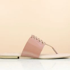 Inc.5 FLAT HARD THONG-PEACH