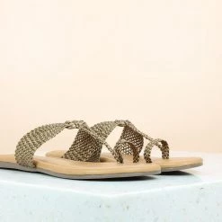 Inc.5 BASIC VEDGE THONG-ANTIQUE GOLD