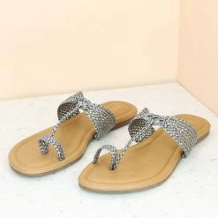 Inc.5 BASIC VEDGE THONG-GUN METAL SALE