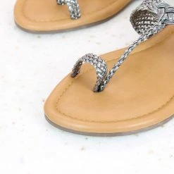 Inc.5 BASIC VEDGE THONG-GUN METAL SALE