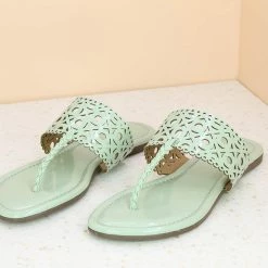 Inc.5 CUTWORK FLAT THONG-PISTA WOMEN