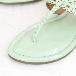 Inc.5 CUTWORK FLAT THONG-PISTA WOMEN