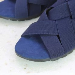 Inc.5 STRAPY SANDAL - NAVY BLUE