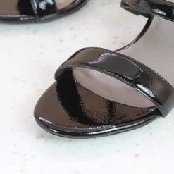 Inc.5 SALE COUNTER MEDIUM HEEL SANDAL-BLACK