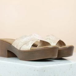 Inc.5 BLOCK MULE-ROSE GOLD