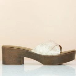 Inc.5 BLOCK MULE-ROSE GOLD