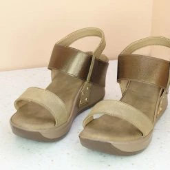 Inc.5 SALE COMFORT PU THONG-ANTIQUE GOLD