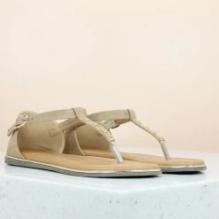 Inc.5 COUNTER FLAT SANDAL-BEIGE SALE