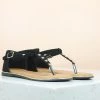 Inc.5 COUNTER FLAT CASUAL SANDAL-BLACK SALE