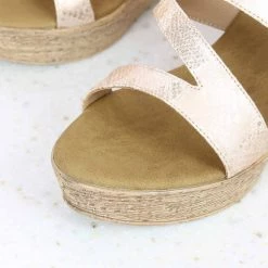 Inc.5 PLATFORM CASUAL PU MULE-ROSE GOLD SALE