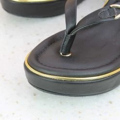 Inc.5 SALE PLATFORM HARD CASUAL THONG-BLACK